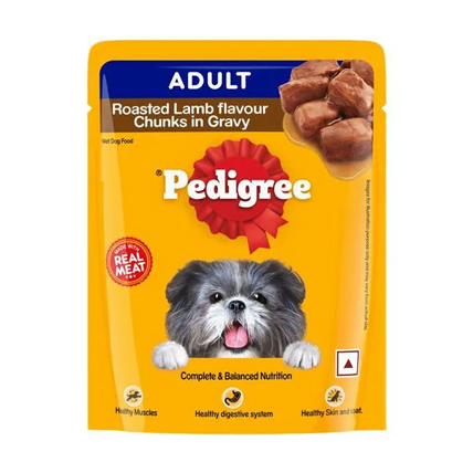 Pedigree Adult Dog Food Roasted Lamb Flavour 